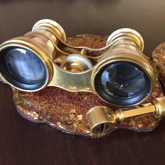 Antique French Lemaire Mother-Of-Pearl Opera Glass - Picture 6 of 9